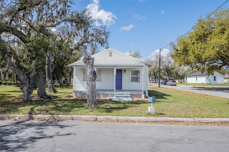 Charming Updated Lakeland Bungalow on Corner Lot.
Welcome to this beautifully refreshed 1935 bungalow located at 1036 N Missouri Avenue in Lakeland. This 2-bedroom, 1-bath home with 840 square feet offers classic character paired with thoughtful modern updates, making it an excellent opportunity for a homeowner or investor.
Situated on a spacious corner lot, the home features both a welcoming front porch and an additional side porch, creating multiple outdoor spaces to relax and enjoy the Florida weather.
Inside, the home has been recently updated with new flooring throughout, fresh interior paint, updated lighting, and new ceiling fans. The kitchen was fully refreshed in 2026 with new cabinets, countertops, and stainless steel appliances. The bathroom has also been updated in 2026 with a new vanity, toilet, and a tile shower.
Major system updates include a roof (2022), A/C system (2022), water heater (2025), and electrical and CPVC plumbing upgrades completed in 2014, offering additional peace of mind.
Conveniently located with easy access to downtown lakeland, major roadways, shopping, and dining, this property combines charm, updates, and value in an established lakeland neighborhood.
Don't miss this opportunity to own a move-in ready lakeland bungalow with key updates already completed.
