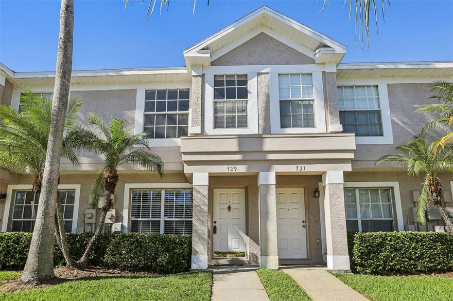 Welcome to Kensington Lake, a beautifully maintained community in the heart of Brandon, FL. This charming townhome is an ideal fit for first-time buyers or anyone looking for a comfortable, low-maintenance lifestyle.
The second floor offers two spacious, light-filled bedrooms and a full bathroom. Both rooms are thoughtfully laid out for comfort and functionality, and the convenient upstairs laundry closet keeps daily routines simple.
On the main level, the cozy living room provides an inviting space for relaxing or hosting friends. The kitchen is a highlight—well-equipped, efficient, and designed to bring out your inner chef. A breakfast bar offers the perfect spot for casual meals, while the adjacent dining area features built-in cabinetry that enhances both style and storage.
This home includes one assigned parking space along with plenty of guest parking throughout the community. When it’s time to unwind, enjoy the community pool just steps from your door.
And you can’t beat the location—just minutes from Brandon Mall, grocery stores, and a wide variety of popular restaurants. Here, you get the best of comfort, convenience, and community living.