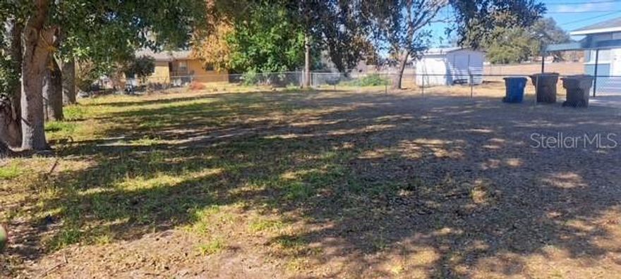 Cleared, Vacant Lot in Lake Wales CRA District.