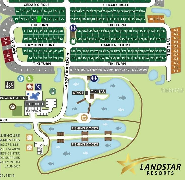 RESORT AT CANOPY OAKS - Land