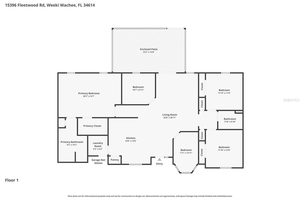 Photo of 15396 Fleetwood Road, Weeki Wachee, FL 34614 (MLS # W7884821)