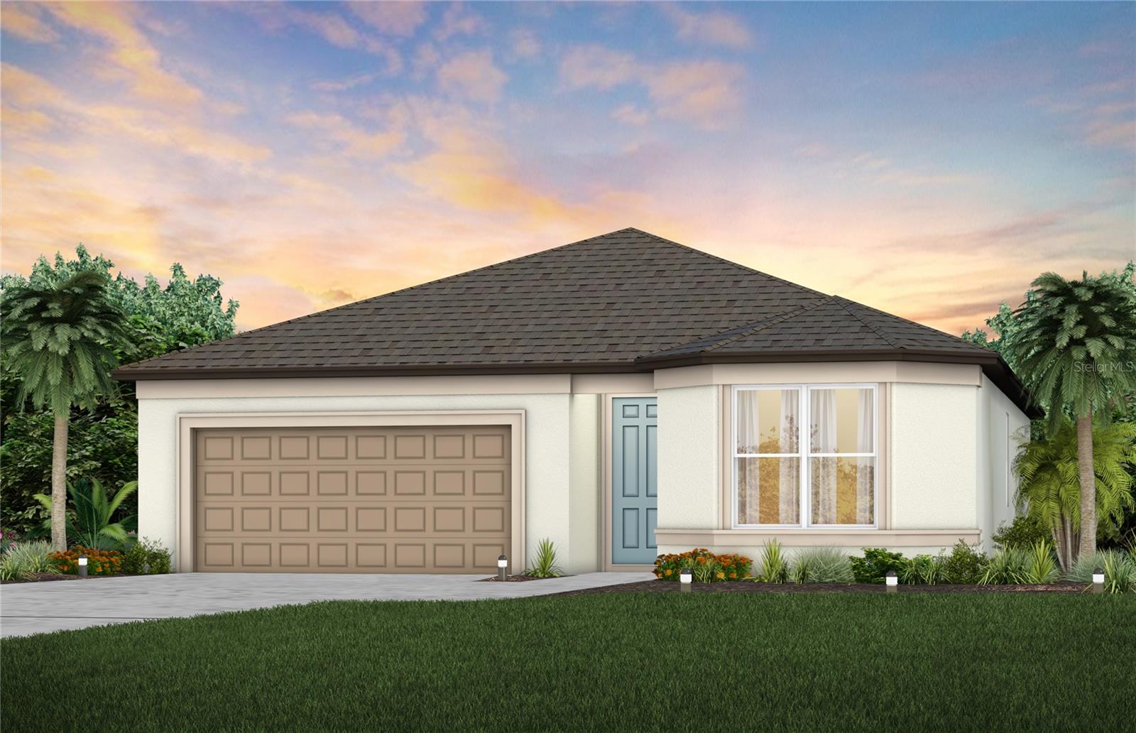 Pulte Homes is Selling in Riverwood! Enjoy all the benefits of a new construction home in this highly amenitized community, ideally located in Wesley Chapel. This new community will feature a resort-style pool with an open cabana, a clubhouse, a fitness center, nature trails, shared green spaces, pickleball courts, a screened-in game room, and a dog park!
This popular Cresswind floor plan, with an open-concept home design, has all the upgraded finishes you've been looking for. The designer kitchen showcases a spacious center island with a large, single-bowl sink, stylish light gray cabinets, quartz countertops with a 4”x12” tiled backsplash, and Whirlpool stainless steel appliances including a range, refrigerator, microwave, and dishwasher.
The bathrooms have matching cabinets and quartz countertops, comfort height commodes, and dual sinks and a walk-in shower with a bench seat in the Owner's bath. There is 22”x22” tiled flooring in the main living areas, baths, and laundry room, and stain-resistant carpet in the bedrooms.
This home also features a convenient laundry room with washer and dryer, a covered lanai, a large kitchen pantry, and a 2-car garage.
Additional upgrades include 4 LED downlights in the gathering room, faux wood blinds throughout, upgraded door hardware, and a Smart Home technology package with a video doorbell. Call or visit today and ask about our limited-time incentives and special financing offers!