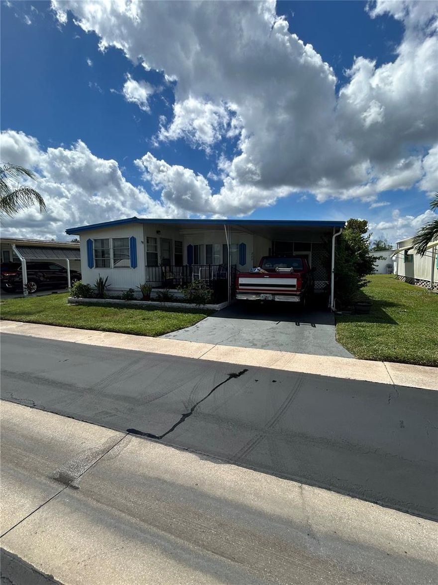 Price Improvement! Attention investors and cash buyers! A rare opportunity awaits in the sought-after 55+ community of Tarpon Shores. The home is in need of  updating and is priced to reflect its current condition. This is an "as-is" sale, and the seller will not be making any repairs. The purchase price includes the home and the share in the community. Schedule your showing today!
