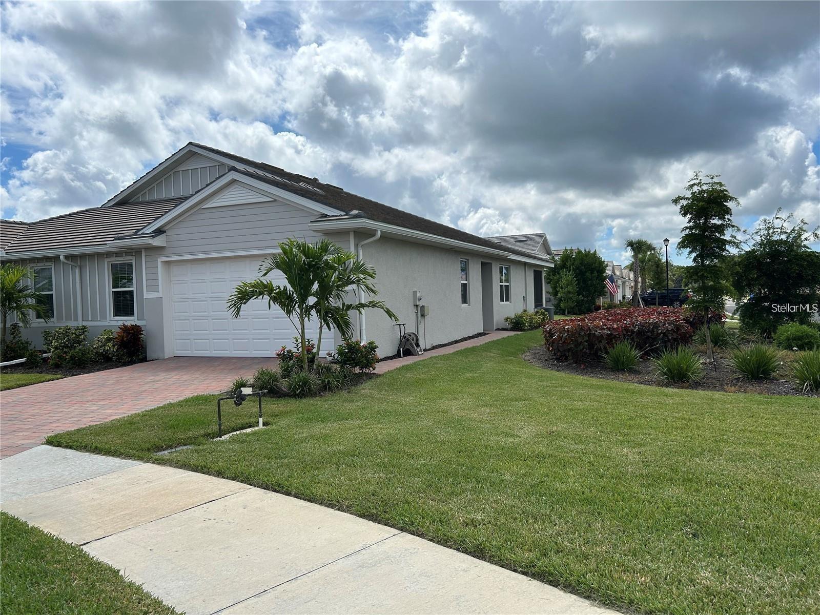 AVAILABLE FOR IMEDIATE OCCUPANCY!! THIS IS A GORGEOUS VILLA, Three YEARS OLD with 2 bedrooms Plus DEN , 2 bath and 2 car garage Villa at Palencia in North Venice/ NOKOMIS. The owner has already updated the home by removing the carpeting and replacing it with Luxury vinyl , installed custom shelving in the closets and installed luxury lighting fixtures and fans. There are no neighbors to the right of the home , your private preserve ideal for someone with pets. HOA FEES INCLUDES ALL THE EXTERIOR HOME CARE SUCH AS MOWING , SPRINKLER CARE , WATER FOR IRRIGATION ,CLOSE TO THE COMMUNITY CENTER. at the new gated community of Palencia in Venice located very close to the new Sarasota memorial Hospital, Publix, shopping and a short drive to Nokomis and Venice beaches. The community features a good size pool and fitness center and Bacci ball.