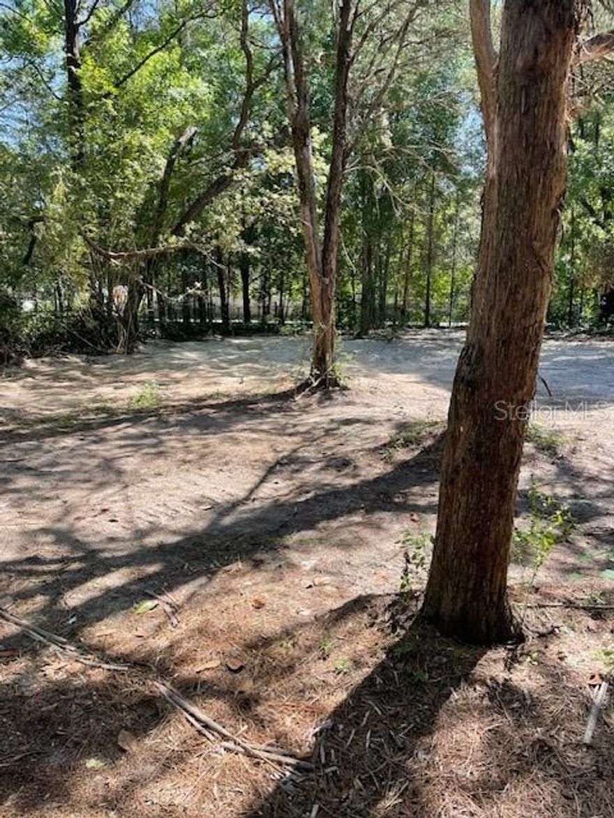 This vacant lot is located in Ocala Estates and the adjacent property is also available.  The property is located on NW 118 Terrace between NW 114th Street and NW 10th Place.  This is one of five lots that has recently been replatted to the new 0.22 acre site.  Cash sale or Seller Financing is available with 20 percent down payment.  Owner Financing Terms:  10-year amortization at 9.9 percent (no Pre-payment penalty).  Buyer pays all closing costs plus $950 administration fee.