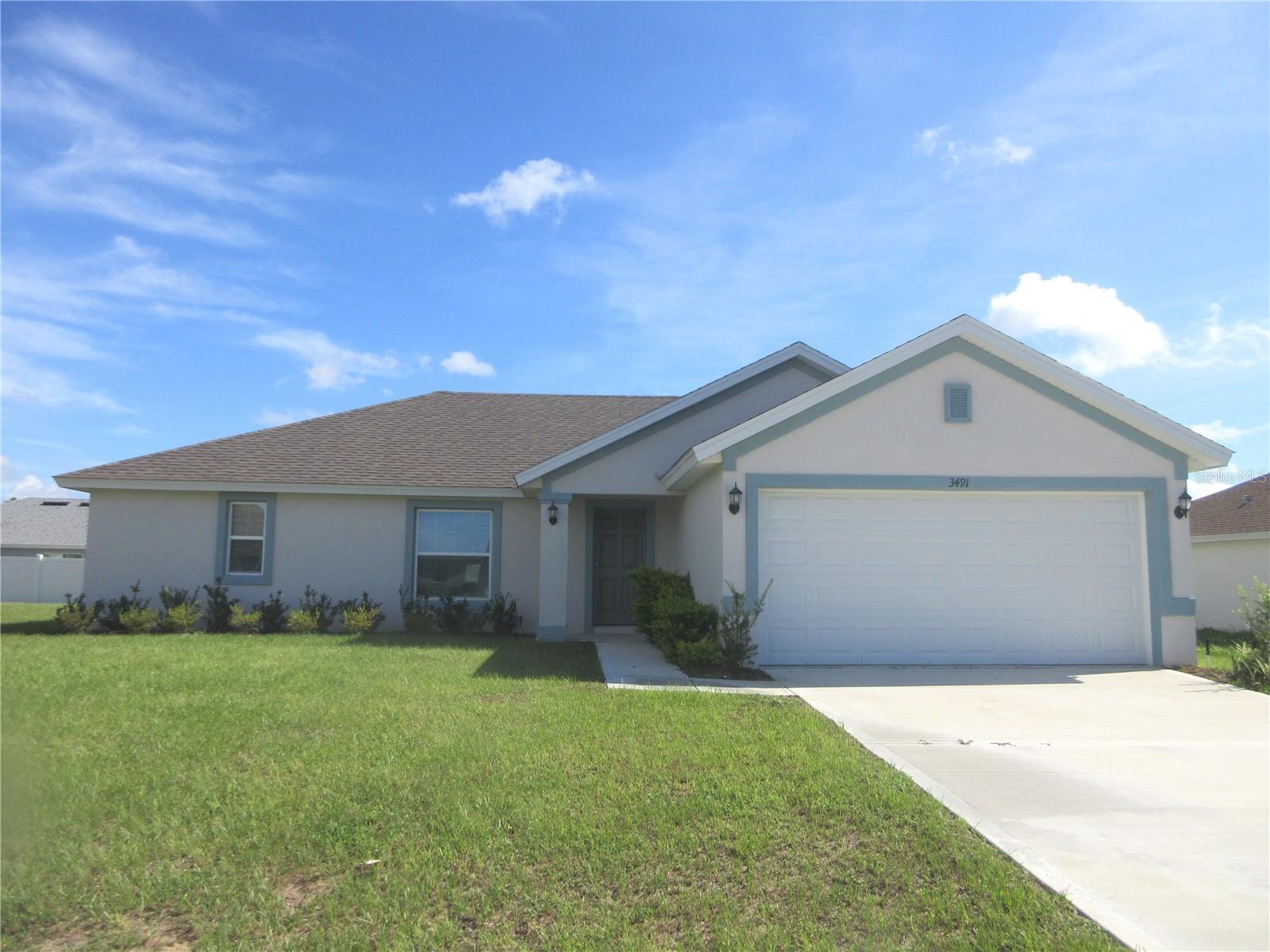Brand New Home Located in Glen Aire. Spacious, Open Floor Plan, Stainless Steel Appliances, Island/Wet Bar, Inside Laundry Room, Master Bath Has Double Sinks and a Large Walk In Closet.