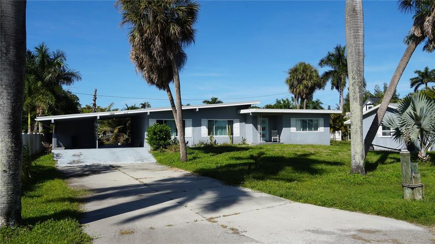 Short Sale. Bring your vision to life with this waterfront opportunity just minutes from the Caloosahatchee!. Located on a canal with no bridges and direct river and Gulf access, this 3-bedroom, 2-bath home features a detached 2-car garage, additional 2-car carport, and plenty of space to create the ultimate coastal retreat. The property needs significant updating and repairs—making it ideal for cash buyers, investors, or skilled renovators seeking a project with big potential. Enjoy the convenience of being just five minutes by boat to open water, surrounded by some of Southwest Florida’s best fishing and boating. Don’t miss this rare chance to restore and reimagine a true waterfront gem. Agents: please review all private remarks and attachments prior to showing.