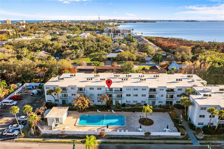 Live the beach lifestyle in this charming 1-bedroom, 1-bath condo just steps from the sand! Located at 221 Columbia Dr. #340 in beautiful Cape Canaveral. This inviting unit offers comfort, convenience, and coastal charm all in one. Enjoy your morning coffee or evening breeze from the private balcony with a lovely view. The bright living area flows into a well-appointed kitchen and a spacious bedroom designed for relaxation. Just a short 10-15-minute walk to the beach, you can easily soak up the sun anytime you like. The community features a sparkling swimming pool and is nestled in a quiet, well-maintained neighborhood. Whether you're looking for a vacation getaway, investment property, or a rental DON'T MISS YOUR CHANCE TO OWN A SLICE OF PARADISE!
