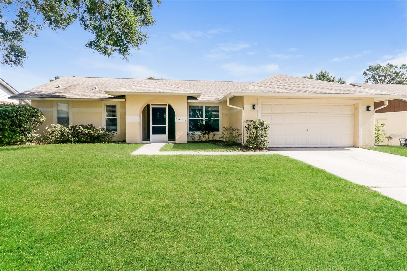 Charm and curb appeal abound for this Brandon home! Step inside into the well-appointed living room and through into the kitchen, which boasts stainless steel appliances, hard surface countertops, and ample storage. The secondary family room offers a fireplace for year around enjoyment! Rounding out this split, ranch style floorplan is the primary suite and two secondary bedrooms. Enjoy your covered patio and private, enclosed backyard all year long! Come and see for yourself the possibilities that this home has to offer!