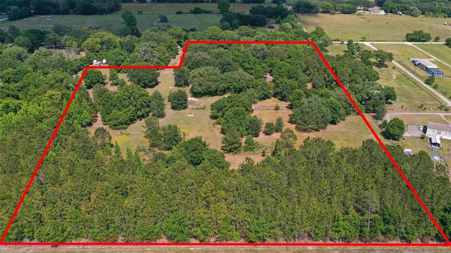 INCREDIBLE OPPORTUNITY!!! BEAUTIFUL 14.41 ACRES OF BUILDABLE LAND in the heart of Dade City! Zoned AR/Agriculture SFR/MH & ZONED FOR 1 ACRE PARCELS. GREAT SITE FOR CUSTOM HOME-BUILDER HOME-SITES OR DEVELOPMENT, HIGH AND DRY! Looking for land for sale in Pasco County FL near Wesley Chapel and Mirada with development potential and infrastructure already started? This 14.41-acre property in Dade City offers a rare combination of AR zoning, dual addresses, and the potential to subdivide into 1-acre homesites (buyer to verify with Pasco County). This is not untouched raw land, the property includes existing electric service, plus a well and septic already installed (currently not active), giving you a valuable head start compared to other vacant land listings. The property offers a strong mix of open pasture and mature trees, ideal for: Custom home, build a Family compound, small development opportunity, Buy and hold investment/land bank. While the well and septic are not currently active, their presence can reduce future development time and cost compared to starting from raw land. This area is seeing rapid residential and commercial growth, making this property a high-upside investment in one of Pasco County’s most active expansion zones. Are you ready to have your imagination run wild with the endless possibilities? Bring your RV, Manufacture/Mobile home, building plans, investment, sub-divide or somewhere to make your own personal peaceful sanctuary! The property is fenced, very private and located near I-75. Coming soon, Century Link is installing fiber-optic lines on the street. No HOA or CDD! Plenty of room to store your boat, RV, trucks, trailers, 4-Wheeler, etc. Also, you can have your own garden to grow fruit and vegetables, have a plant nursery, animals, horses! Enjoy the peace & tranquility of your backyard with beautiful views! Minutes from Mirada Lagoon and the fast-growing San Antonio/Wesley Chapel corridor. Close to all, I-75, SR 52, Approx 40 minutes to Tampa, Shopping, The Premium Outlets, Dining, Entertainment, Golf Courses, Schools. Dade City has become one of the most attractive locations in the area. Don't miss this great opportunity! **** BY APPOINTMENT ONLY, PLEASE NO TRESPASSING ****