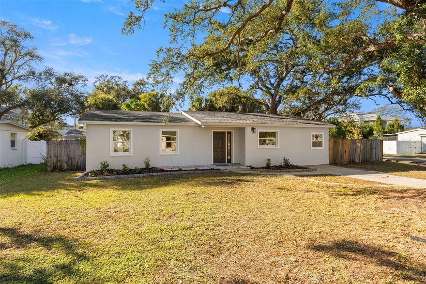 Welcome home to effortless South Tampa living.
Set on a large corner lot along a charming brick-lined street in Port Tampa City, this fully renovated retreat offers the perfect balance of modern comfort, smart design, and unbeatable location.

Inside, the home feels bright, open, and thoughtfully updated—ideal for both everyday living and entertaining. The heart of the home is a sleek, modern kitchen where quartz countertops, stainless steel Samsung appliances, and clean lines make cooking, hosting, or casual mornings feel elevated. Recessed lighting and luxury vinyl plank flooring create a warm, cohesive flow throughout the space, while upgraded electrical and new underground plumbing provide peace of mind for years to come.

Step through French doors into your private backyard oasis, where a large paver patio invites weekend barbecues, evening cocktails, or quiet mornings with coffee. With a corner lot, there’s room to breathe—perfect for outdoor entertaining, pets, or simply enjoying Florida living.

The fully renovated bathrooms offer a spa-like feel, with a private ensuite in the primary suite and a well-appointed guest bath designed for comfort and convenience. With 3 bedrooms, 2 full baths, and a convenient half bath, the single-story layout works beautifully for families, professionals, or anyone who values easy, efficient living.

Location is where this home truly shines. Just minutes from MacDill Air Force Base, Westshore Marina District, and the Selmon Expressway, you’ll enjoy quick access to Downtown Tampa, Hyde Park Village, and Tampa International Airport. Nearby bridges make weekend escapes to St. Pete and the beaches effortless—work hard during the week, unwind fast on the weekends.

Move-in ready, stylish, and strategically located, this South Tampa renovation delivers comfort, convenience, and long-term value—all in one place.