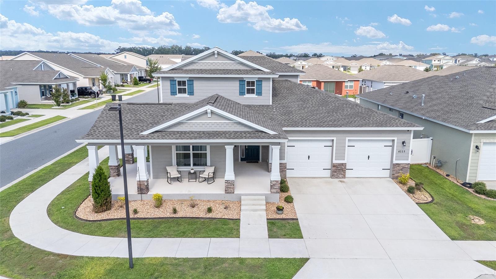 One or more photo(s) has been virtually staged. ***Seller offering to pay $20,000 for Rate Buydown &/or Closing Costs***Welcome to The Jasmine, a beautifully designed two-story home featuring 4 bedrooms, 3 bathrooms, a 3-car garage, and 3,012 sq. ft. of comfortable, functional living space.
Upstairs, you’ll find generously sized bedrooms and a versatile loft space — perfect for relaxing, studying, gaming, or hosting guests. Downstairs, a flexible bedroom can serve as a luxurious primary suite or be customized to fit your lifestyle — ideal for multi-generational living, a guest retreat, or a private haven.
The garage includes a dedicated workshop area or optional golf cart garage, ideal for extra storage or weekend projects.
Cook your favorite meals in the modern kitchen while streaming your favorite playlist to the great room TV — an open layout perfect for both entertaining and everyday living.
Step outside to a covered lanai, ideal for peaceful mornings or evening downtime.
Located just down the street from the community’s basketball court, resort-style pool, and playground, this home offers unmatched convenience for active lifestyles. You’ll also enjoy access to dog parks and the renowned Florida Aquatics Swimming and Training (FAST) facility with an Olympic-size pool.
Set in a vibrant and welcoming community, The Jasmine combines modern living with practical amenities that grow with you.
Don’t miss this opportunity to make The Jasmine your forever home — schedule a private tour today!