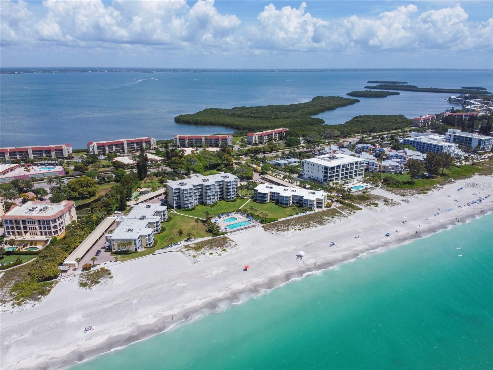 BEAUTIFULLY RENOVATED VACATION RENTAL: Stunning Gulf views and incredible sunsets await you from this JUST completely renovated 2 bedroom, 2 bath condo on Longboat Key. You’ll fall in love with the contemporary soft-palette, coastal style! The open layout offers a seamless blend of kitchen, dining and living space, perfect for entertaining and relaxing. The gourmet kitchen features state-of-the-art GE Profile appliances and plenty of storage. The Master retreat features new king accommodations, chic-like bath, large walk-in shower and dual vanities. Such a tranquil sanctuary with its own private balcony. See yourself waking up every morning with serene Gulf views, dolphins and water birds with morning coffee. Wow! The large and private Guest bedroom is complete with 2 queen beds, en-suite bath, walk-in closet with washer/dryer. For your added comfort, you’ll enjoy Smart TV’s, Direct TV, Wi-Fi and desk area, just in case you need to get a little work done. Residents of Westchester enjoy a wide range of amenities including heated pool, deck chairs, lounges with umbrellas, private beach access, tennis, miles of beach to walk and enjoy, covered parking and outside storage right next to your carport. This gorgeous part of Longboat Key has so much to offer, with lots of new restaurants, shopping and activities going both North, and South on the key. So close to everything!! Located just 5 miles from fashionable St. Armands Circle and only a short drive to downtown Sarasota with arts, theatre, restaurants and shopping. Available: September through Dec 14th $4,000 monthly. Available: January 4th – April 31st at $8,500 monthly plus standard fees. This is non-smoking unit. Sorry, this condo association does not allow pets.