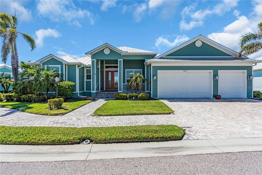 MONTHLY RENTAL ONLY. In Season $12,500/mo, Off Season $4,500/mo plus fees and taxes. Minimum 60

Welcome to Fun Tides on Wooden Skiff!

Discover the perfect waterfront retreat at this beautiful 3-bedroom, 2.5-bath seasonal rental, ideally located in a prime waterfront location along serene Curry Creek. Situated in a peaceful, gated neighborhood, Fun Tides on Wooden Skiff offers the ultimate escape for families and friends, combining luxury, comfort, and entertainment.
Step outside to enjoy your private heated pool and spacious lanai, perfect for hosting gatherings, relaxing in the sun, or enjoying evening cocktails. The expansive outdoor space provides plenty of room for fun and relaxation. The private dock on Curry Creek is a standout feature, offering direct access to the water for boating, fishing, or simply soaking in the peaceful views.

Inside, you’ll find soaring vaulted ceilings and an open, light-filled floor plan that creates a spacious, inviting atmosphere. The well-appointed kitchen flows seamlessly into the dining and living areas, making it easy to entertain and enjoy quality time with your loved ones.

For added convenience, the home includes a 3-car garage, offering ample storage space for vehicles, bikes, and all your outdoor gear.

Outdoor enthusiasts will love the fact that the Legacy Trail is just 1 mile away, offering scenic walking and cycling paths to explore the natural beauty of the area. Plus, Nokomis Beach, Downtown Venice, and Venice Beach are just minutes away, providing easy access to beautiful beaches, local restaurants, and vibrant attractions.

Property Highlights:

3 spacious bedrooms, 2.5 bathrooms

Private heated pool and lanai, perfect for entertaining

Private dock on Curry Creek with direct access to the water

Prime waterfront location with stunning creek views

Expansive outdoor space for family and friend gatherings

Soaring vaulted ceilings with an open, bright floor plan

3-car garage for ample storage and convenience

Gated, peaceful neighborhood for added privacy

Just 1 mile to the Legacy Trail for walking and cycling

Minutes from Nokomis Beach, Downtown Venice, and Venice Beach

Whether you're enjoying the pool, exploring Curry Creek, or spending time at the nearby beaches, Fun Tides on Wooden Skiff is the perfect seasonal rental for making unforgettable memories with family and friends!
