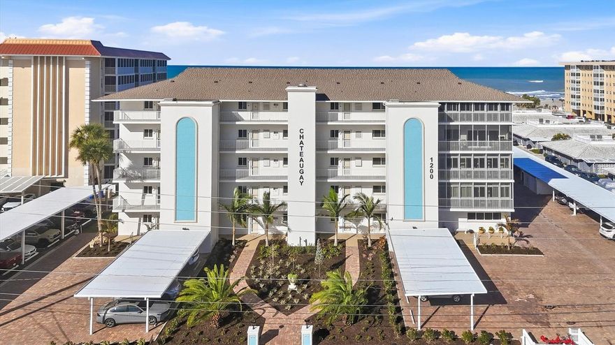 Looking for a great location & no maintenance? Come take a look! Close to everything, including the beach & downtown Venice. Bright & light, this ground floor corner unit was completely renovated in 2021. With no storm damage at all from the last 3 hurricanes, this is a rare find! The complex boasts of all new hurricane windows & interior sliders in the past year. The building has a fresh new look with new paint, landscaping, & new pool! This unit boosts of wood-look tile floors though-out, Plantation shutters & blinds on all windows, new lighting, ceiling fans & new pantry. The kitchen was renovated a couple of years earlier with granite countertops, white cabinets & large pass-through opening from the kitchen with breakfast bar. Both new bathrooms feature showers as well as new vanities, faucets, & granite countertops. Ceilings were raised & all walls painted in the makeover. The hurricane windows & door on the lanai has new roll blinds for turtle season & new tile flooring. The primary bedroom walk-in closet features a barn door & built-ins. The storage closet inside the condo has ample storage, and there is a dedicated storage closet in the three-story building. The electrical has been updated, all new plumbing supply lines, drains & HVAC duct work has been replaced. Do all your laundry at one time! The laundry center is right down the walk, with 3 industrial sized washers & dryers at your disposal. The newly renovated pool is heated in the winter & on the enlarged patio are grills & tables for alfresco dining. The firepit is an added bonus when the air is slightly chilly! As you look out the condo, through the lanai, the yard, pool, patio & beach is your own “backyard”, like being in a house but with no maintenance for you! This is the place memories can be made, days spent with friends, evenings on the beach watching the sun set over a toast. With only 34 units, it is easy to get to know others. During the winter months there are always activities: between food trucks, games, parties, book clubs, pot-lucks, firepit nights and celebrations. And the beach is right out your “back door”, no elevator required! Easy to get to downtown, Freedom Boat Club, Venice Yacht Club, Higel Marine Park, Crow’s Nest and the South Jetty!