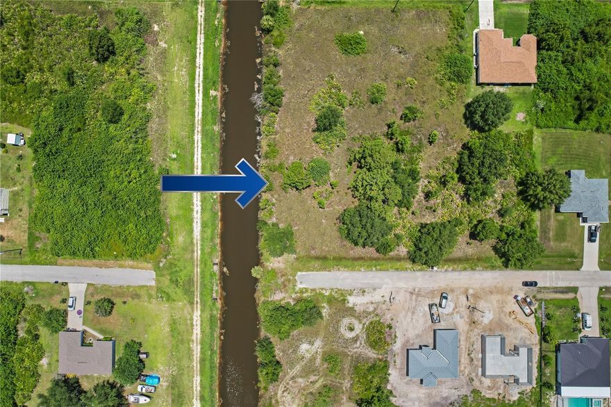 This prime piece of land offers a unique advantage with a canal bordering one side, ensuring no neighboring house to the right and dead end road providing an exceptional level of privacy. Spacious Vacant Lot in Lehigh Acres. Surrounded by newly constructed homes, this emerging neighborhood promises a vibrant and modern community feel. The demand for properties in this area is soaring, making it an excellent investment for your future. Discover the perfect opportunity to build your dream home or investment property on this extra-large, almost half-acre lot situated on a serene cul-de-sac in the highly sought-after Lehigh Acres. Key Features: Extra-large lot: Almost half an acre Prime location on a cul-de-sac Canal on the right side for added privacy Surrounded by new construction homes Rapidly developing neighborhood Conveniently located, this property offers easy access to major destinations: Quick access to Daniels Parkway, I-75, and RSW Airport Just 2 hours from Miami Only 3 hours from Orlando A short 2-hour drive to Tampa Close to beautiful beaches Don't miss out on this exceptional opportunity to own a prime piece of real estate in Lehigh Acres. Come see this great LOT!!!