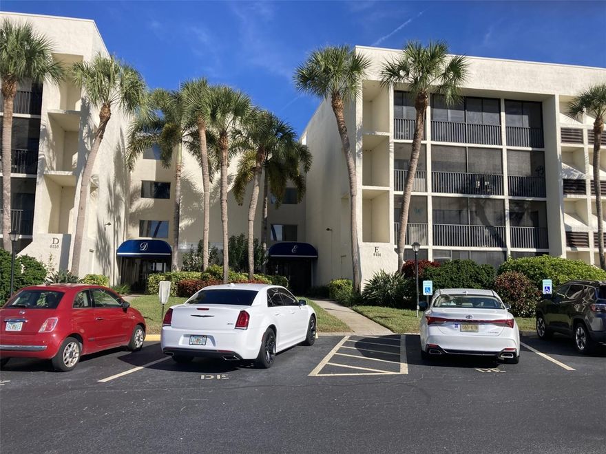 First floor 2B/2B turnkey furnished condo located in the IMG Country Club area.  Split floor plan with bedroom and bath on each side of living room.  There are sliding doors from living room and both bedrooms to large screened in porch.  Lovely updated kitchen and bathrooms - nicely furnished.  Coin operated washers and dryers at the end of building.  Clubhouse and heated pool.  The golf course is semi-private, regulation size with a clubhouse featuring a dining room and grill room overlooking Sarasota Bay - open to public.  There is also a tennis club nearby.  Close to restaurants, groceries and shopping.  Approximately 8 miles to the beach. About 15 minutes to airport and Sarasota.  Any lease of six months or less is subject to resort tax.  Required is a security deposit, clean up fee and condominium application approval fee.  Rent from January through March is $2800 a month, April is $2700, May is $2500.