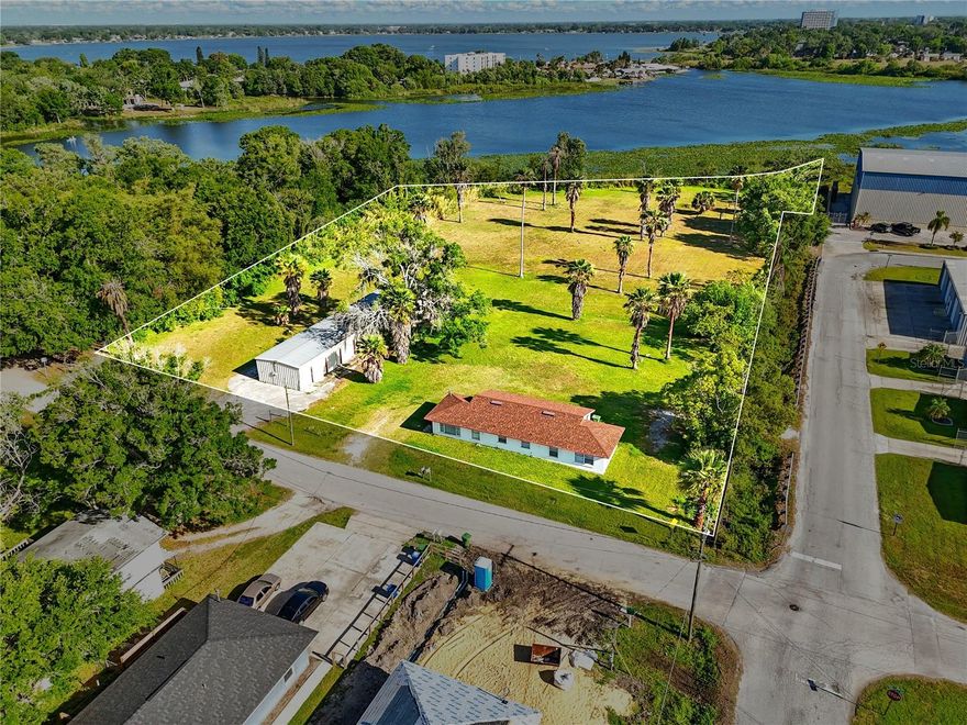 This property NOW INCLUDES 20 STORAGE UNITS and nearly 3 acres of land, creating a truly rare lakefront development opportunity within the Winter Haven Downtown CRA District. Enjoy beautiful views of Lake May with direct access to the Winter Haven Chain of Lakes — a prime location for growth and investment.
Current DOR use code (0852) permits duplexes, triplexes, and quadplexes — up to 9 units — throughout the Polk City, Auburndale, Lake Alfred, and Winter Haven areas. The property also features a 1,208 sq. ft. concrete block structure built in 1955, offering additional utility or potential for redevelopment.
The value lies in the land, location, and flexibility of use. Possible future options include multi-family housing, office/professional, or light industrial projects (subject to approvals). Conveniently close to downtown Winter Haven’s shopping, dining, parks, and major roadways, this site is positioned perfectly for future growth.
A rare opportunity to invest, develop, or hold in one of Central Florida’s fastest-growing markets.
