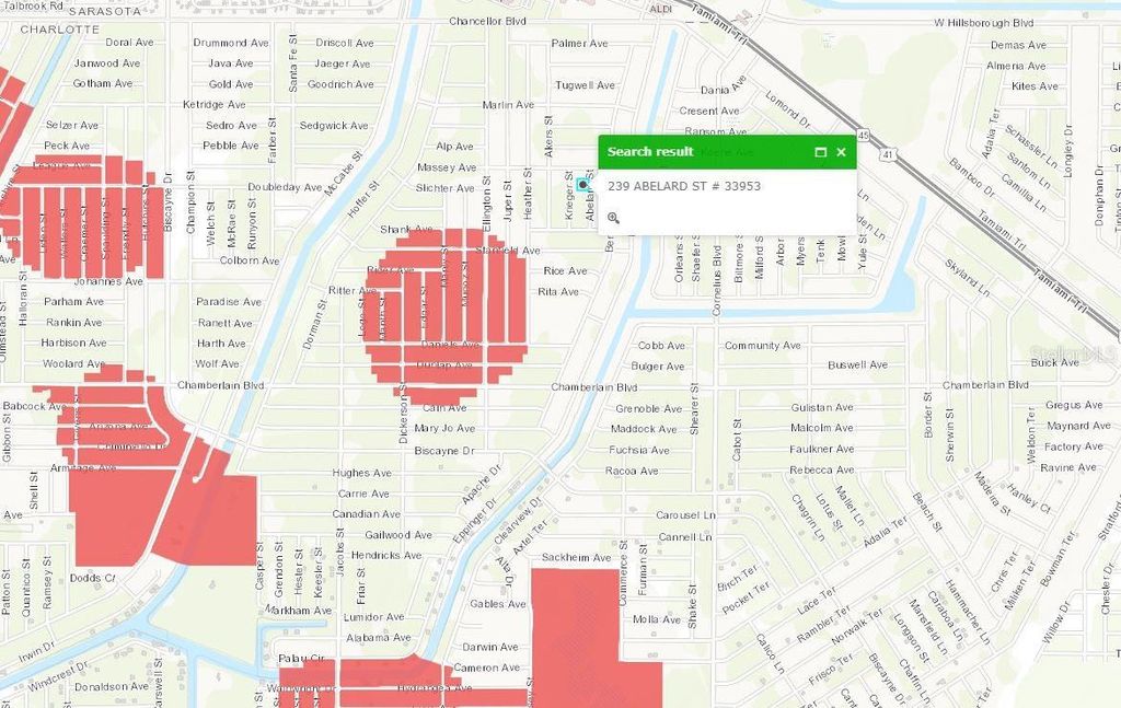 Photo of 247 Abelard Street, Port Charlotte, FL 33953 (MLS # N6132322)