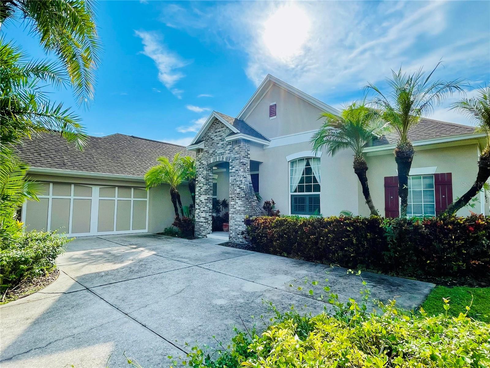 Must See! 4,100 SQ.FT., 5+ Bedrooms, Private Backyard with Pool/Hot Tub, GAME ROOM with BILLIARD TABLE & HOME THEATER located on a QUIET CUL-DE-SAC street in WATERCHASE - 24 hour staffed security & gated, Club House, Gym, Two Community Pools, newly remodeled Tennis/Pickleball/Basketball courts, Full-time on-site Activities Director and best family friendly activities in Tampa without you ever leaving your community! TOP SCHOOLS with bus service from the clubhouse! Quiet street, friendly neighbors and no worrying about car/golf cart/scooter traffic on the cul-de-sac. Brand NEW ROOF (October, 2024). Enjoy living like it's an all-inclusive resort! This home is move-in ready with upgraded tile floors throughout the two floors. 5 bedrooms, private office (or 6th bedroom), 3 full bathrooms, dining room, living room, kitchen on the first floor, large bonus GAME ROOM with POOL TABLE and custom HOME THEATER on the second floor. Open and bright floor plan, upgraded kitchen and extra large Master Bedroom Suite with Office/Sitting Area and Walk-In Built Out Closet! First level has a private spacious office or 6th bedroom with double glass doors, dedicated open dining room and kitchen with custom backsplash, upgraded granite counters and breakfast area. Off the kitchen you will find your open concept living room. SUPER LARGE MASTER BEDROOM privately situated with a sitting/work area and a door leading to the lanai to enjoy a private morning or quiet evening outside. The master bathroom has dual sinks, large walk-in shower, tub and a CUSTOM BUILT WALK-IN MASTER CLOSET with dual hanging racks and shelving for optimized space. Four other bedrooms, two bedrooms sharing a full Jack & Jill, double sink bathroom and two bedrooms with a dedicated full bathroom. Upstairs level is where the fun never ends - HUGE BONUS ROOM featuring a full-size billiards/ping pong table and Home Theater Room. Conveniently located walking/biking distance to top-rated elementary (Bryant) & middle school (Farnell), bus service to Sickles High School from the clubhouse, 25 minutes to Tampa International Airport and 45 minutes to the most beautiful beaches in the country!