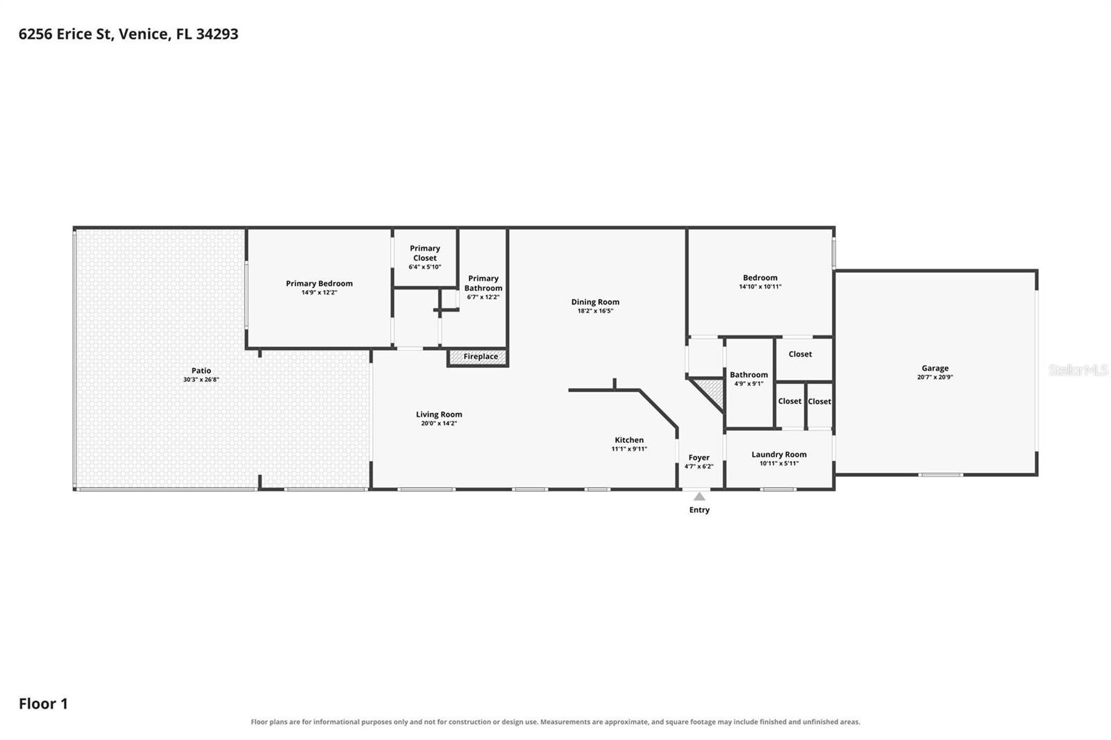 6256 ERICE STREET, VENICE, FL, 34293 2 6256 ERICE STREET