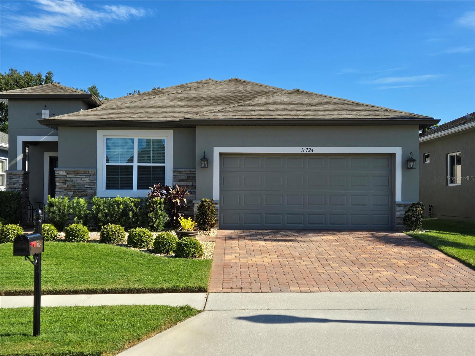***Pristine*** lifestyle, and luxury come together in this stunning 3-bedroom, 2-bath home in the sought-after Johns Lake Landing Community! This home offers the best convenience and comfort, perfectly positioned near the new Costco, Tesla, and the vibrant Clermont markets. With easy access on and off the Turnpike, you're 23 minutes from Downtown Orlando. Families will appreciate the excellent public schools in the area, and you're just 8 minutes from Montverde Academy. Enjoy no carpet throughout, elegant granite and Corian counters, a spacious primary suite with dual closets, and a lanai perfect for outdoor relaxation. full of upgrades that make this home a true standout. Take advantage of this gem in the heart of Clermont! MORE PROFESSIONAL PHOTOS COMING SOON.