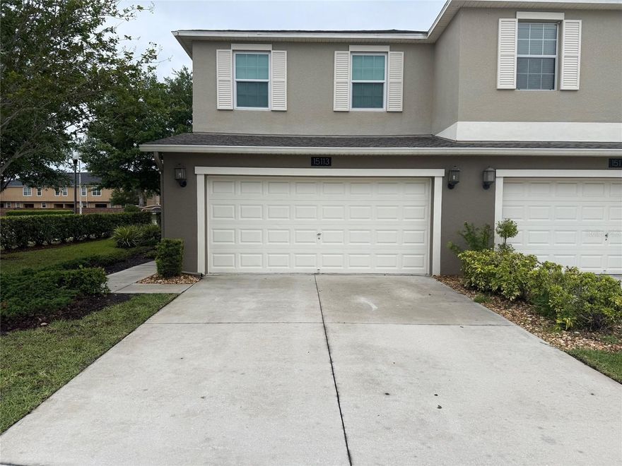 Well-maintained end-unit townhome located in the desirable Wyndham Lakes Estates on the Harrington Pointe community of Orlando. This spacious residence offers 3 bedrooms and 2.5 bathrooms with an open, functional floor plan designed for comfortable living and easy entertaining.

The main level is all tiled and features a well-appointed kitchen with granite countertops and stainless steel appliances, seamlessly opening to the living and dining areas. A convenient half bathroom is also located on the first floor.

Upstairs features all luxury vinyl flooring including the stairs and the spacious primary suite offers a large walk-in closet and an en-suite bathroom complete with a garden tub and separate shower. Two additional bedrooms and a full bathroom provide flexible space for guests, a home office, or additional household needs.

Additional highlights include a 2-car garage, in-unit washer and dryer, and a covered lanai perfect for relaxing outdoors.

Residents enjoy access to community amenities, including a fitness center, clubhouse, playroom, basketball court, tennis court, and resort-style pool. Conveniently located near Lake Nona, Orlando International Airport, shopping, dining, and major roadways. Rent includes standard internet and basic cable.