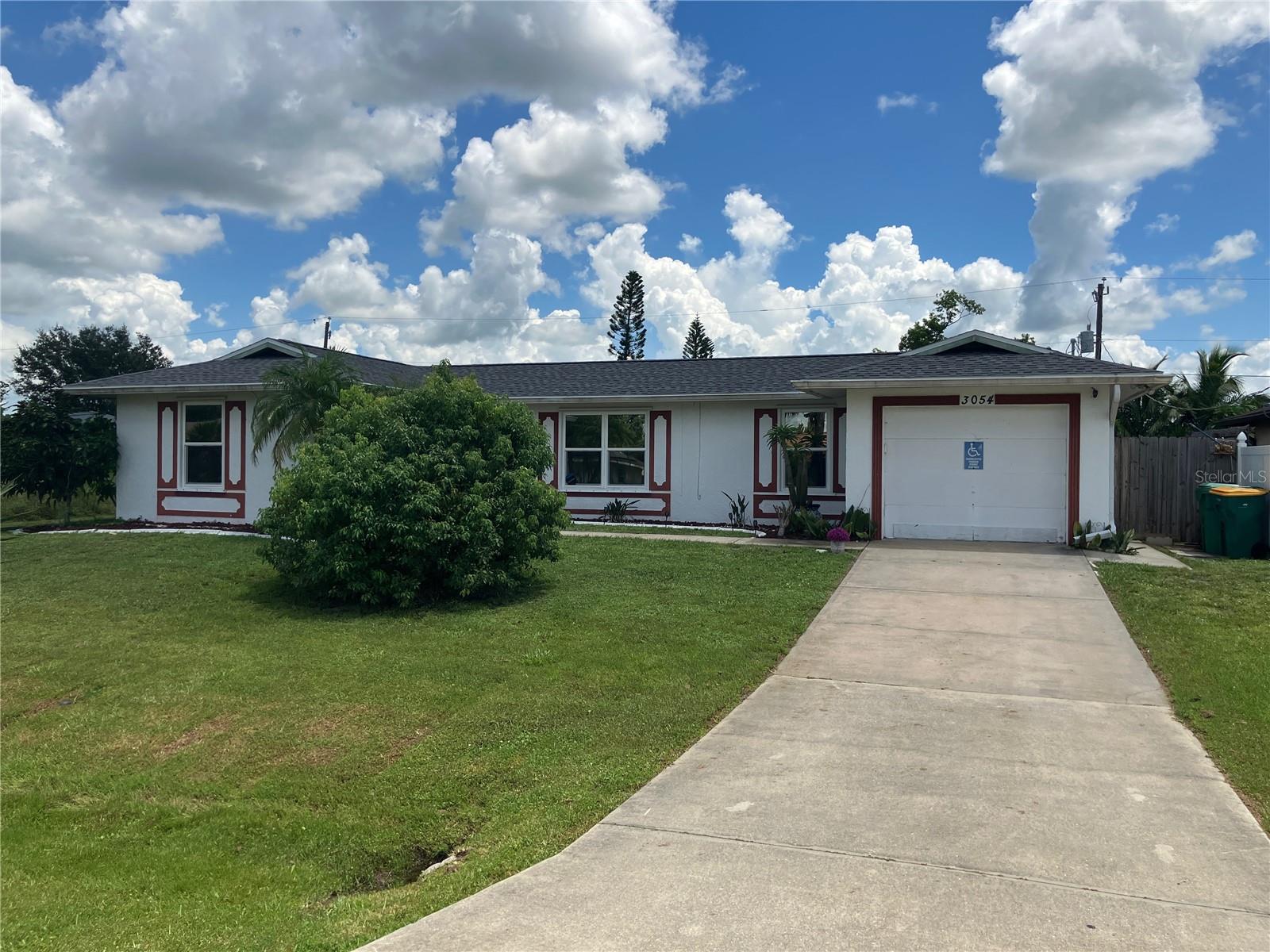 Perfect 2bd 2 bath in quiet Harbour Heights. Enjoy the peace of quiet Florida living with this Gem. Enjoy the outdoors in your private dual entry, fenced in backyard. (One for the mower and one for the RV!!!) Take a dip in the pool or cozy up to the firepit during the winter season! Plenty of room for pets and/or garden enthusiasts! This home has undergone some recent upgrades to include new countertops, cabinets and sinks, a redesigned nook, and a redesigned master bath that is sure to win you over. Home is being priced to sell quickly so put your offer in today!