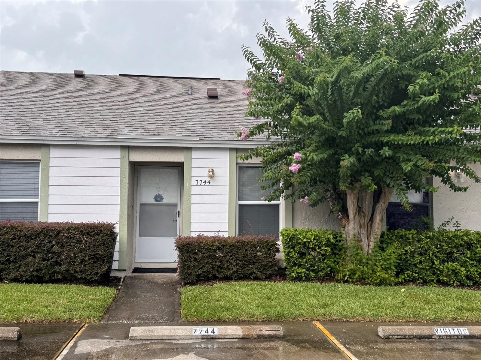 Location, Location, Location! This highly sought-after two-bedroom, two-bath condo in Winter Park won’t last long! Ideally situated close to the University of Central Florida, it's a perfect investment opportunity for parents offering lower monthly payments compared to the high costs of on-campus housing.Upgrades made in 2020 include a new roof, air conditioning system, and enhanced attic insulation. Additionally, a mini-split AC unit has been added to the rear enclosed Florida room, ensuring comfort year-round. Imagine cozy winter nights by the corner fireplace in the inviting living area!The cathedral ceilings in the living room create an open and spacious atmosphere, complemented by the convenient open floor plan connecting the kitchen and living areas. The kitchen features Corian countertops and a breakfast bar, perfect for casual dining, alongside a separate area for enjoying meals.For added convenience, a full-size washer and dryer are tucked away in a closet off the kitchen, making laundry days a breeze while you relax in the living room. Unwind in the enclosed Florida room with a good book and a glass of wine, or step outside to your private fenced brick paver patio, perfect for your pets to roam freely. The patio also includes a storage shed, ideal for storing holiday decorations or recreational equipment.Both bedrooms come with spacious walk-in closets. The guest bedroom offers a convenient pocket sliding door to the bathroom, along with an additional door leading to the main hallway for guest access. With affordable condo dues, this property stands out as a budget-friendly option compared to other condos and townhouse communities in the area. Location highlights close to 417 toll roads and St Rd 436(Semoran) for easy access and only an hour's drive to the beaches, 40 minutes to major attractions, 30 minutes to Orlando International Airport, and only 20 minutes to downtown Orlando. The owner is very motivated hence the reason this condo is 15K-10K priced below market value with compareable Condos selling for 260K-265K only 2 months ago. Don’t miss your chance to make this wonderful condo your new home or excellent investment!!