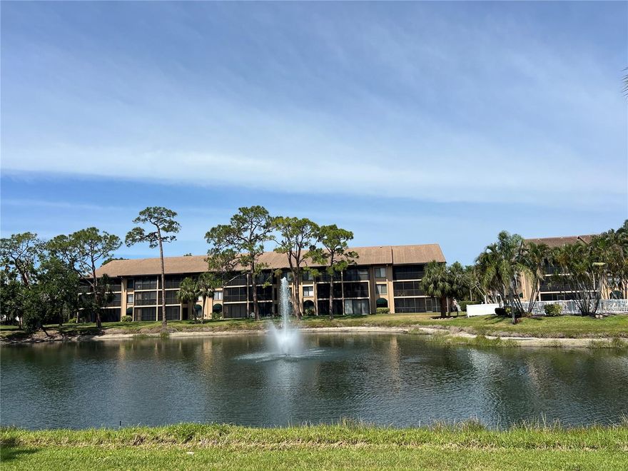 Location, Location, Location!  Only 3.5 miles to the famous Siesta Key Beach. This ground floor 2-bedroom 2 bath unit is bright, airy and elegantly furnished. High ceilings and comes with a carport. Ashton Lakes is located on 33 acres of luscious greenery. with 4 lakes, 2 heated pools, one with a lap lane, a combination of 2 tennis courts and 4 pickleball courts, shuffleboard, clubhouse and other amenities. Closer to I-75, rte.41, shopping, schools, hospitals and shopping. We are also connected to the Merchants Mart shopping center by a foot bridge. The famous Detwiler Farm Market is there amongst other stores for your shopping convenience. A screened lanai overlooks the lake and fountain. There is also an electric powered hurricane shutter for your security. There is also a storage closet outside the main door. Come be a part of this paradise. There is a $1000 security deposit, [ refundable] Monthly rent $2900, $175 cleaning fee plus 13% tax. Unit available to rent now through Dec 20, 2025 only.