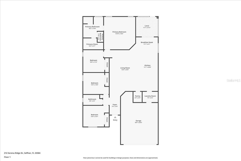 Photo of 212 Serena Ridge Drive, Seffner, FL 33584 (MLS # TB8472104)