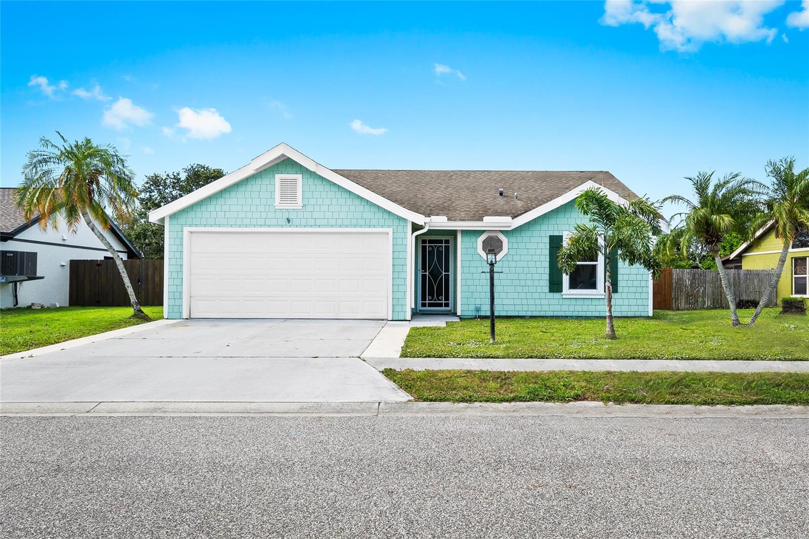 This 2-bed/2-bath pool home is in a fabulous location. You have the best worlds! A Sarasota address within Manatee County. The home is completely move in ready. From the moment you walk in you will be impressed with the high ceilings and open floor plan. The cook in the family will be delighted with the light and bright kitchen equipped with Whirlpool stainless steel appliances. The whole house features new laminate flooring. The bathrooms are tiled for easy maintenance. Enjoy your morning coffee on your spacious paver lanai overlooking the large pool. The tranquil yard is fenced which makes it private. Shopping, beaches, and restaurants are in abundance from this amazing property. This one won't last long!