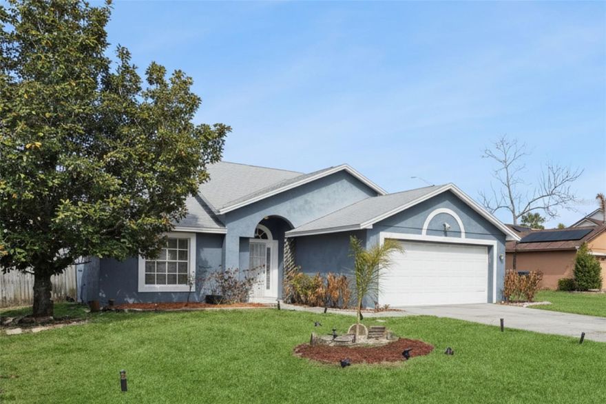 Welcome home to this beautifully updated 3-bedroom, 2-bathroom home located in Orlando, offering comfort, functionality, and modern UPGRADES throughout. The home features a split floor plan, NO CARPET, and abundant NATURAL LIGHT, creating a bright and open living environment. Upon entry, you’re welcomed into a dining room and great room combo, perfect for everyday living and entertaining. Recent upgrades include NEW INTERIOR PAINT, BRAND-NEW TILED SHOWERS in both bathrooms, and NEW FLOORING in the SCREENED LANAI, adding style and value throughout the home. The kitchen is well-appointed with STAINLESS STEEL APPLIANCES, a tiled backsplash, and an eat-in kitchen area, offering both functionality and charm. Step outside to enjoy the SCREENED-IN LANAI overlooking a FULLY FENCED PRIVATE backyard, ideal for entertaining family and friends or relaxing while enjoying beautiful Florida sunsets in your own backyard oasis. Conveniently located near State Road 408, State Road 429, and the Florida Turnpike, with easy access to Orlando Health – Health Central Hospital, West Oaks Mall, dining, shopping, and major roadways. This home offers the perfect blend of updates, outdoor living, and a prime Orlando location.