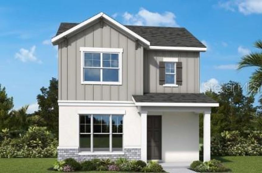 Under Construction. Welcome to Soleta at Starkey Ranch, an exclusive new-home community by David Weekley Homes set within the highly desirable Starkey Ranch master-planned area. This charming home showcases the Bane floorplan, featuring 3 bedrooms, 2.5 bathrooms, and a well-designed two-story layout with all bedrooms located upstairs, an enclosed study on the main level, and a spacious open-concept living area.
The first floor offers a seamless connection between the kitchen, dining, and living rooms, creating a bright and inviting space. The enclosed study provides a quiet, private area perfect for a home office or flex space. Upstairs, you’ll find a private Owner’s Retreat along with two additional bedrooms, providing a comfortable and functional layout.

Constructed with a commitment to quality craftsmanship and energy efficiency, this home highlights the thoughtful design and long-standing reputation David Weekley Homes has built over more than 50 years. It also includes an industry-leading warranty program, giving homeowners added confidence and peace of mind.

Soleta delivers a more intimate, boutique-style atmosphere within Starkey Ranch, surrounded by preserved natural landscapes, scenic trails, and tranquil conservation areas. With no CDD fees, Soleta offers the opportunity to enjoy new construction in a premier location without added expenses.

Ideally situated in Odessa with convenient access to major highways, shopping, dining, and top-rated schools, this home presents a fantastic opportunity to own in one of the Pasco County’s most sought-after communities.