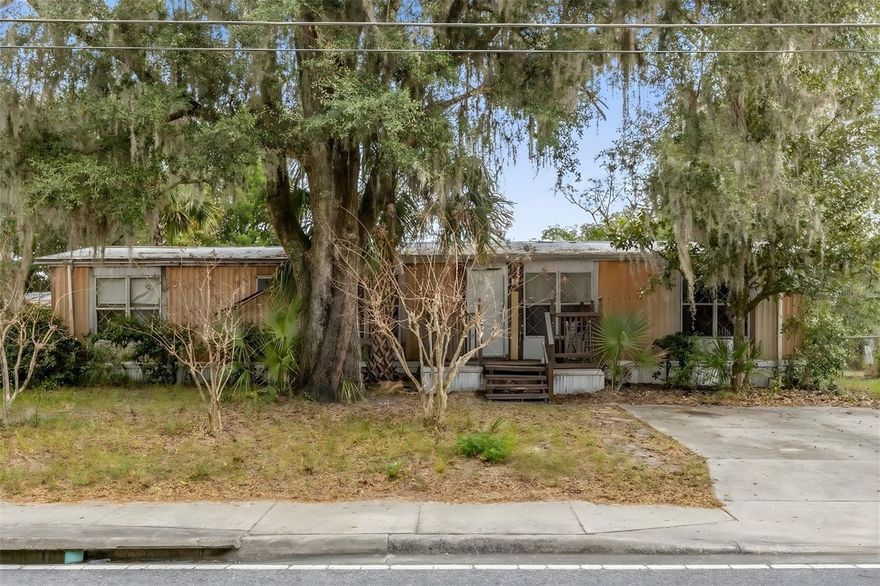 Set in the heart of Casselberry, this property offers an outstanding location close to the everyday conveniences that matter most. Tucked away on a quiet interior lot in the established Lake Kathryn Park neighborhood, the home is surrounded by mature trees and served by the highly regarded A-rated Seminole County School District. Major restaurants, shopping, and key roadways are all nearby.

The property features a three-bedroom, two-bath mobile home, situated on its own land with no HOA fees. With quick access to Highway 17, commuting is simple and convenient, while a wide variety of local shops and dining options are just minutes away.

The home is being sold as-is and presents a fixer-upper opportunity for buyers looking to renovate, customize, or invest in a prime location. With its combination of privacy, accessibility, and potential, this property invites creative vision and offers strong upside in a desirable Casselberry setting.