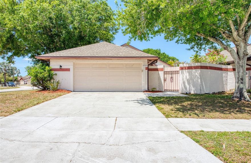 THIS IS A FANTASTIC STUCCO - 2 BEDROOM, 2 BATH 1485 SF SINGLE FAMILY HOME. THIS HOUSE FEATURES RECENT UPGRADES TO MASTER BATH. TOTAL NEW INTERIOR PAINTING, UPGRADED LANDSCAPING, NEW FENCING AND A VERY DESIRABLE LOCATION. THIS HOME FEATURES A FIVE YEAR OLD ROOF, AND A FOUR YEAR OLD A/C WHICH IN ON A EVERY 6 MONTH TUNE UP PLAN. THE PROPERTY LOCATION IS VERY PRIVATE AND IN A HIGHLY DESIRABLE HOMEOWNERS ASSOCIATION WHICH IS  LOCATED IN THE BEST AREA OF TAMPA WHEREAS THERE IS EASY COMMUTE TO TAMPA INTERNATIONAL AIRPORT, DOWN TOWN TAMPA, THE SPORTING STADIUMS FOR MAJOR SPORTING TEAMS, AND THE BEACHES. THE LOCATION ALSO OFFERS EASY ACCESS TO MANY STORES, SHOPPING CENTERS AND GREAT DINNING. THE OWNERS OF THIS PROPERTY HAS CONTACTED THE INSURANCE CARRIER AND ESTABLISHED THE POSSIBILITY OF THE INSURANCE BEING ASSUMABLE WHICH IS  MAJOR COST SAVINGS. THIS PROPERTY HAS NEVER BEEN FLOODED NOR INCURRED DAMAGES FROM RECENT MAJOR STORMS. THIS PROPERTY IS UNIQUE WITH A FIREPLACE, TWO CAR GARAGE WITH STORAGE, AND SUPER COVER-SCREENED PATIO.