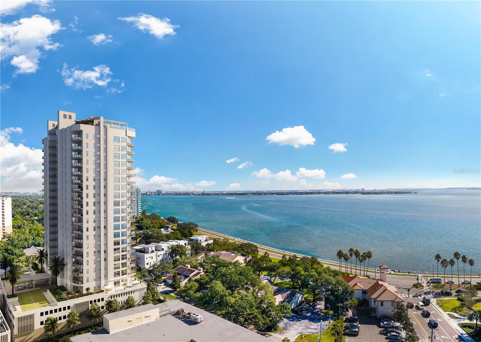Welcome to Altura Bayshore, an unprecedented new condominium living experience with unrivaled amenities rising above Bayshore Boulevard. This 3 Bedroom, 3.5 Bath residence features 2443 square feet with two private terraces overlooking Hillsborough Bay. Every Altura residence features a private elevator foyer. With floor to ceiling glass and 10’ ceilings, the open floorplans are filled with natural light. Gourmet kitchens feature an expansive island with quartz countertops, array of cabinet finishes, and Thermador WIFI enabled stainless steel appliances plus 92-bottle capacity wine chiller and gas range. The Owner’s Suite has direct Bay views, private terrace, spacious walk-in closet and spa-like bath. Offering two expansive amenity decks, the rooftop features a large pool with lap lane and sun shelf, cabanas and lounges, private clubroom with gas fireplace, casual seating, large bar, and flat screen tv’s for the ultimate entertaining experience. On our 4th floor enjoy a fitness center with bay views, putting green, firepit, outdoor pickleball, half-court basketball, and bocce courts plus a dedicated dog park with shade pavilion. Other key features include 24-hour front desk, 2 reserved parking spaces with optional electric car charging station, and storage space in secured garage. Altura Bayshore will soon set the standard for luxury, maintenance-free living in this prime South Tampa location, central to all the best entertainment and restaurants in Tampa. Whether it’s a stroll along the Bayshore Trail, an art show in Hyde Park Village, a night on South Howard Avenue or one of many other choices, your favorite adventure is always close by.