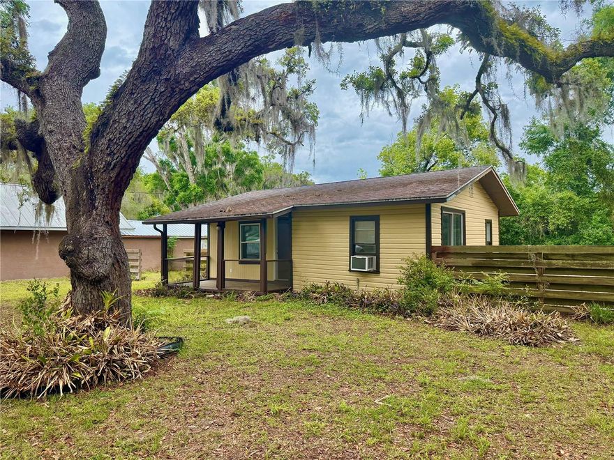 CASH CASH CASH ONLY!! Charming 2 bedroom, 1 bathroom home situated on just over 1/3 acre in peaceful Floral City. This clean and MOVE IN READY property offers great potential for buyers looking to add their personal touch, as it does need some TLC. The home features a fully fenced yard, providing privacy and space for pets, gardening, or outdoor activities. Conveniently located within walking distance to Floral City Elementary and close to beautiful state parks, it’s perfect for enjoying Florida’s natural surroundings. Just 40 minutes from the nearest beach, 50 minutes to Ocala, and approximately 1 hour 15 minutes to Tampa, this property offers a great balance of quiet living with easy access to nearby cities and attractions.