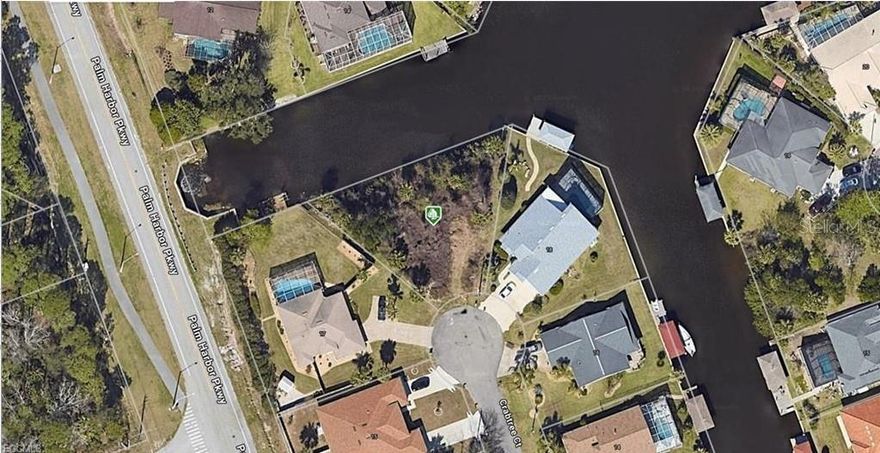 Fantastic water Views From This 179' Waterfront Saltwater Canal on a peaceful Cul-De-Sac. Super oversized reverse pie lot. Call today, these are RARE to say the least.