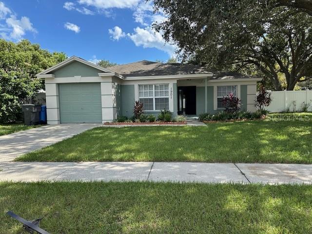 Very nice home freshly painted inside and out. Both baths have been replaced. The kitchen is spacious fully equipped with an area for a table and open to the great room. 3 bed 2 bath. There is an oversized screened porch and a new vinyl fence for privacy. New luxury vinyl thru out.
Professionally cleaned. basic lawn care is included. Nice quiet area close to major roads and shopping. There is a community pool in the subdivision .Basic lawn care is included. Call Barb for an appointment