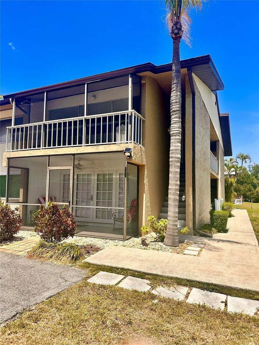 Corner 2nd floor unit with views of the pond.  2 bed 1.5 bath with open living layout from kitchen to living room. #06398108,#06399746, #06399693, #06399686, #06398095