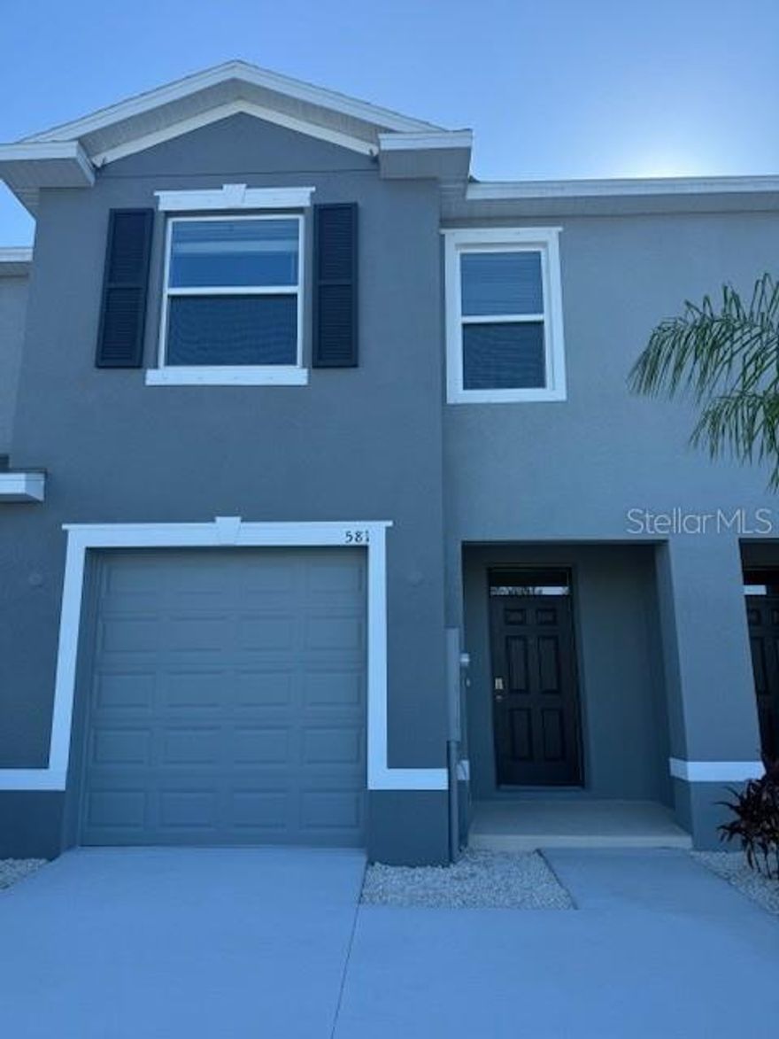 Located right off US-HWY 41 in Apollo Beach, Mangrove Manor gives easy access to Tampa, Clearwater and Sarasota, and is just minutes from
 the water. With this comes access to countless outdoor activities like the TECO Manatee Viewing Center, local marinas, and E.G. Simmons Park, among many more that are just a short car ride away! 9’4” ceilings on the first floor, ceramic plank tile in the main living areas, 42” staggered mount kitchen cabinets with crown molding, kitchen backsplash, granite countertops throughout, stainless steel appliances, and shower wall tile.