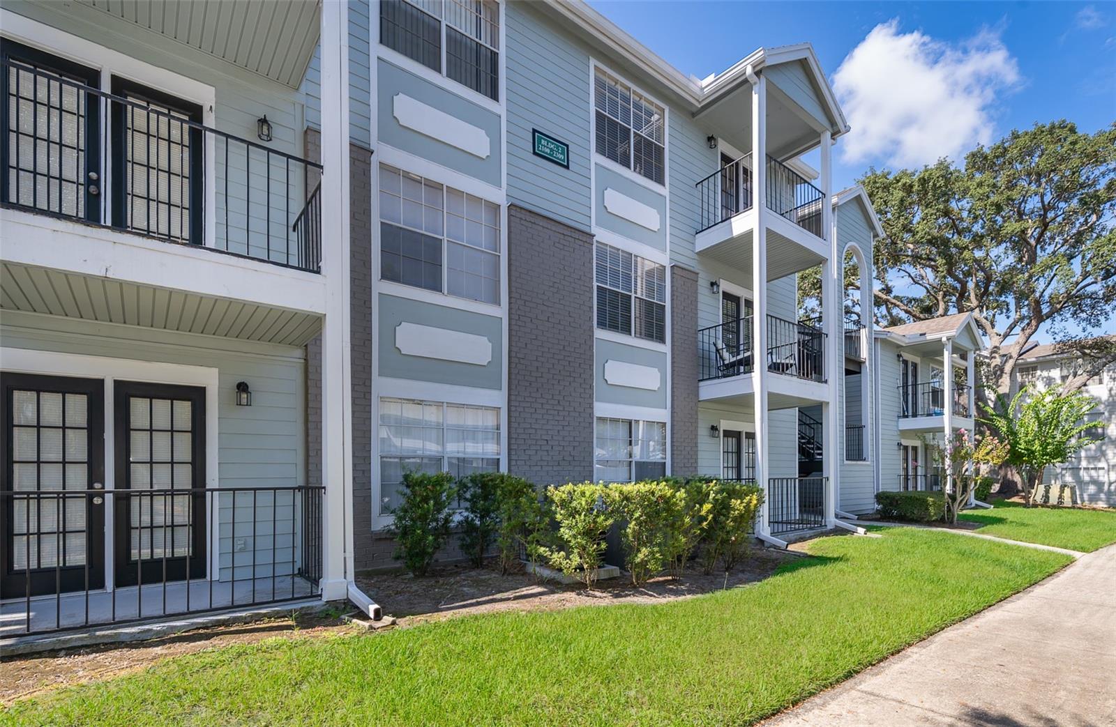 Welcome home to this 1 bedroom 1 bath condo near UCF! This spacious 650 square foot unit is located on the 2nd floor. It was recently UPDATED with NEW LUXURY VINYL FLOORING, FRESH PAINT, RENOVATED kitchen with QUARTZ countertops and stainless steel appliances, NEWER AC, and more. The UPDATED master bath has a newer wood vanity, GRANITE countertop, linen closet, This floor plan has tons of closet space, a separate dining area, a laundry room with a full size washer and dryer and a lovely balcony. Waterford Landings is centrally located, just minutes from UCF, Valencia, Research Park, and expressways. The community offers 2 pools, a fitness center, and a dock on Lake Rouse. Water is also included in the low monthly association fee. The Association is currently working on the stairwell railings. These will be painted and looking sharp! Please note that the unit is occupied. Make your appointment today!