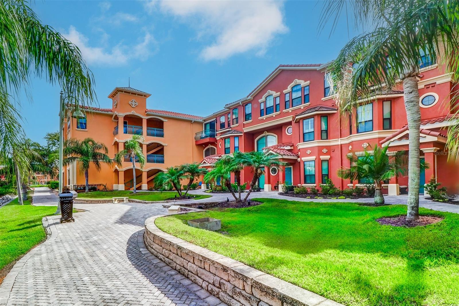 Encounter luxury, elegance and designer finishes in this totally remodeled three (3) bedroom two (2) bath fully furnished condominium with outside terrace and Garage G-45 (a single car garage underneath building) that includes community resort-style amenities in this "gated waterfront community" known as The Grand Bellagio at Baywatch Condominiums on "Old Tampa Bay". Porcelain tile throughout; hall coat closet; 9 1/2 foot ceilings throughout; crown molding in living room, master suite, dining room, kitchen and foyer; granite kitchen counter tops, wood cabinetry, stainless steel appliances, breakfast bar and built-in pantry; full size washer and dryer with shelving in laundry closet; primary suite has sitting/office area; walk in closet, en-suite with garden tub, dual sinks with cultured marble tops, walk-in shower and linen closet. Centrally located for access to both airports, beaches, waterfront cities/communities, the International Mall and other area malls, local, county and state parks. Grand Bellagio amenities include a 6800 sq ft social villa with 24 hour fitness center; billiards room; owners conference room; club/TV room; geo-thermal heated pool & spa; sauna; poolside cabanas; 1 1/2 mile light waterfront promenade; lighted tennis court with adjacent gazebo, sand volleyball court, playground and an additional gazebo on the waterfront at Building 13; kayak, entertainment and sun deck pavilions attached to marina are currently undergoing a renovation project for the next several months. The photos of the three pavilions are prior to the renovation project and might be slightly modified/rebuilt once completed. NO AIRBNB AND NO SHORT TERM RENTALS. Full year rental term in this classified residential community. No pets, no smoking. Tenant pays all utilities. Gas stove and gas hot water heater. All room sizes were measured but are deemed to be approximate. Floor plan is included in the photos.