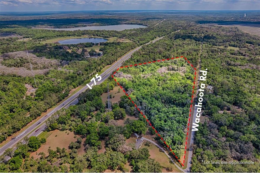 Discover the perfect opportunity to own 23.73 acres of wooded, unimproved land in the heart of Alachua County. Zoned Agricultural (AG), this expansive property on SE Wacahoota Road in Micanopy, FL offers a peaceful natural setting with endless possibilities. The property features 152.4 feet abutting Interstate 75 and 1,566.98 feet of road frontage on Wacahoota Road, providing excellent accessibility and potential.
Whether you're seeking a private retreat, agricultural use, future development potential, or a long-term investment, this land provides a blank canvas to bring your vision to life. Enjoy the beauty of nature while still being conveniently close to Gainesville, major highways, and local amenities. Don't miss this chance to secure a large parcel of AG-zoned land in a sought-after area. Contact us today for more details!
