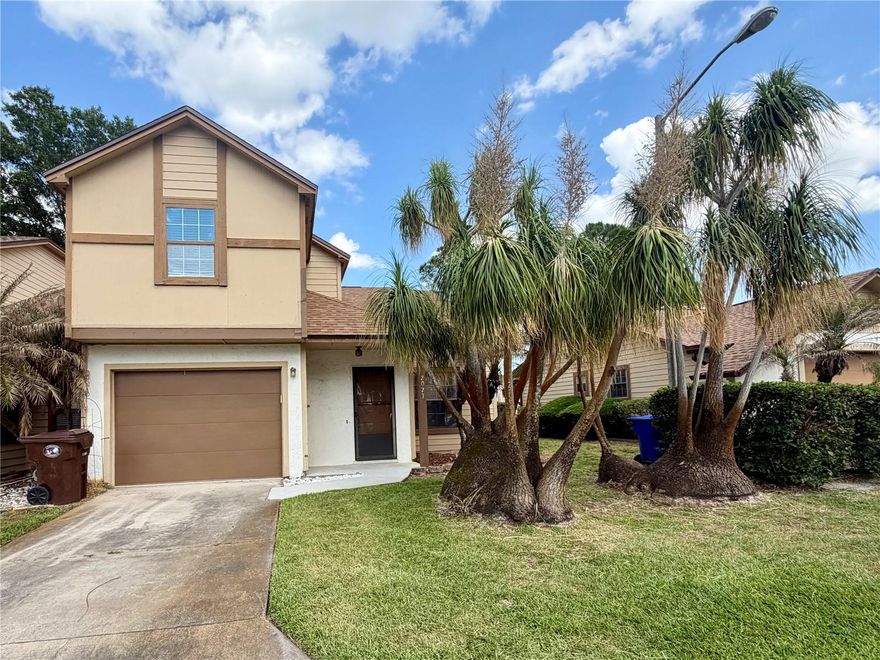 Seize the chance to explore this inviting townhome, ready for you to move in and make it your own. Featuring two spacious bedrooms and a versatile loft, this area can easily be transformed into a third bedroom, a productive home office, or a cozy family room—tailored to fit your lifestyle. Recent upgrades, including a brand-new roof finished in January 2025 and plush carpeting installed in November, offer peace of mind and comfort.

Situated in an ideal location, you’ll find yourself just moments away from bustling shopping centers and The Loop, a lively hub filled with popular restaurants and major retailers like BJ's, JC Penney, Ross, Rooms To Go, and Hobby Lobby. Beyond the conveniences of daily living, the townhome’s proximity to Orlando’s renowned attractions—such as Disney World, SeaWorld, Universal Studios, and Orlando International Airport—ensures endless entertainment and travel possibilities right at your doorstep.

Be sure to put this exceptional home at the top of your viewing list—it’s an opportunity you won’t want to miss!