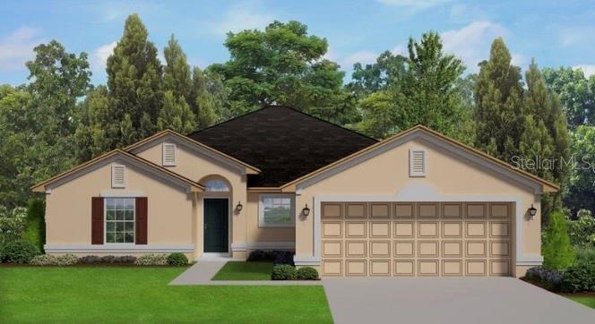 Under Construction. This magnificent newly built home is nearly complete and is situated in the vibrant North Port area, close to the intersections of I-75 and 41, providing effortless commutes for residents. With 1835 square feet of living space, the home offers 3 bedrooms, plus a study or den area providing ample room for you, your family, and guests to live comfortably. Built by Adams Homes, this property boasts a range of impressive features including 30-year mildew-resistant shingles, stylish architectural design, updated window styles, stain-resistant carpeting, brushed nickel door and bathroom hardware, 5 1/4" decorative baseboards, 5 panel doors with lever handles, designer LED recessed lighting, 36" upper cabinets with crown molding, granite counters, stainless steel appliances, double-paned insulated tilt-in sash windows and much more. The property also comes with a 10-year structural warranty. The seller is willing to cover a majority of the closing costs when using one of their preferred lenders. ~ Prices are subject to change without notice. ~ Subject to errors and omissions ~