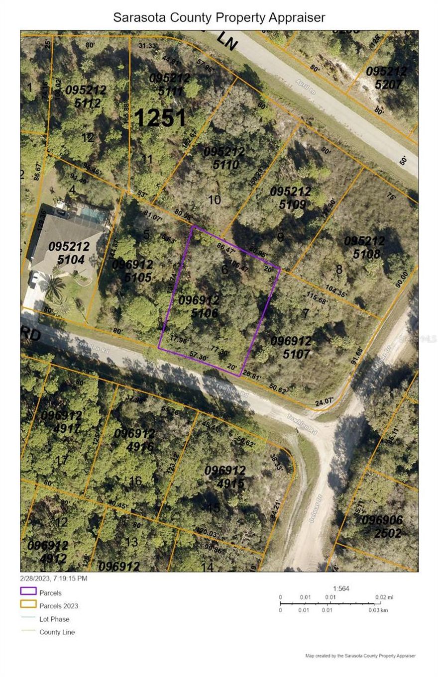 Seize the chance of a lifetime with this enticing property – a generous .29 acre lot nestled in the heart of North Port, where opportunity and convenience unite. The motivated seller invites you to embark on an exceptional journey towards owning your dream space.

Encompassing ample space to craft your vision, this oversized lot offers a canvas for limitless possibilities. With electricity readily available, your plans for a future garage or an inviting pool area can effortlessly come to life. Picture the joys of hosting gatherings or indulging in tranquil moments within your own private haven.

Situated in a prime locale, this lot is a gateway to a lifestyle of convenience and comfort. Embrace the proximity to a vibrant array of shopping outlets, ensuring that every retail whim is effortlessly satisfied. Educational pursuits are within reach with schools in the vicinity, catering to the needs of growing families. When hunger strikes, a myriad of dining options await, allowing you to embark on culinary adventures whenever the mood strikes.

Don't miss the opportunity to make this coveted property yours. With the market buzzing and interest piqued, act swiftly to secure this gem before it disappears from the horizon. The stage is set – come and explore this promising lot today, and let your imagination run wild amidst the charming backdrop of North Port.