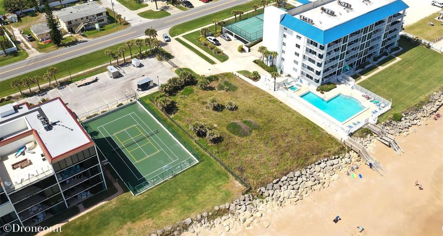 Probably the nicest direct oceanfront site available in Bethune Beach with many existing amenities and potential for even more. Call for an explanation. See survey attached as general guide for discussion of possibilities. ;Water: Available at Site