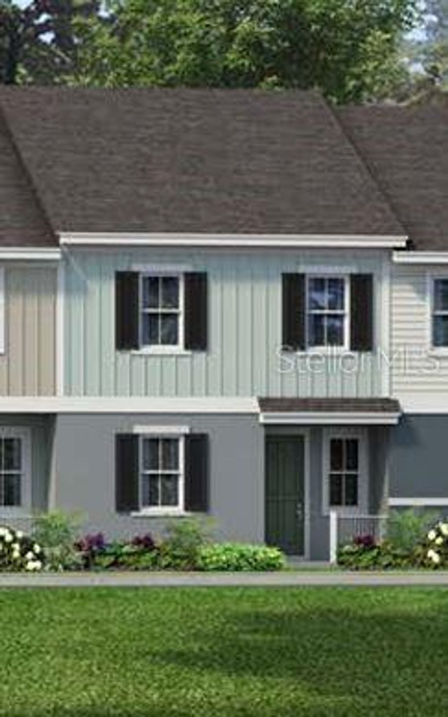 Step into the Jackson, a generously spacious and open concept floorplan with a rear entry detached one-car garage for convenience. The first floor presents a bedroom and full bath, along with a seamlessly integrated kitchen, dining, and great room, all overlooking a private lanai. Ascend to the second floor to discover the master suite, featuring a grand bath with double sinks, an oversized shower, and a spacious walk-in closet. The loft area offers additional space for entertainment and relaxation. Surrounding the loft are two more bedrooms with a full bath, a walk-in laundry room, and extra storage space, completing the layout of this thoughtfully designed home. Every home comes with a SMART home technology package.